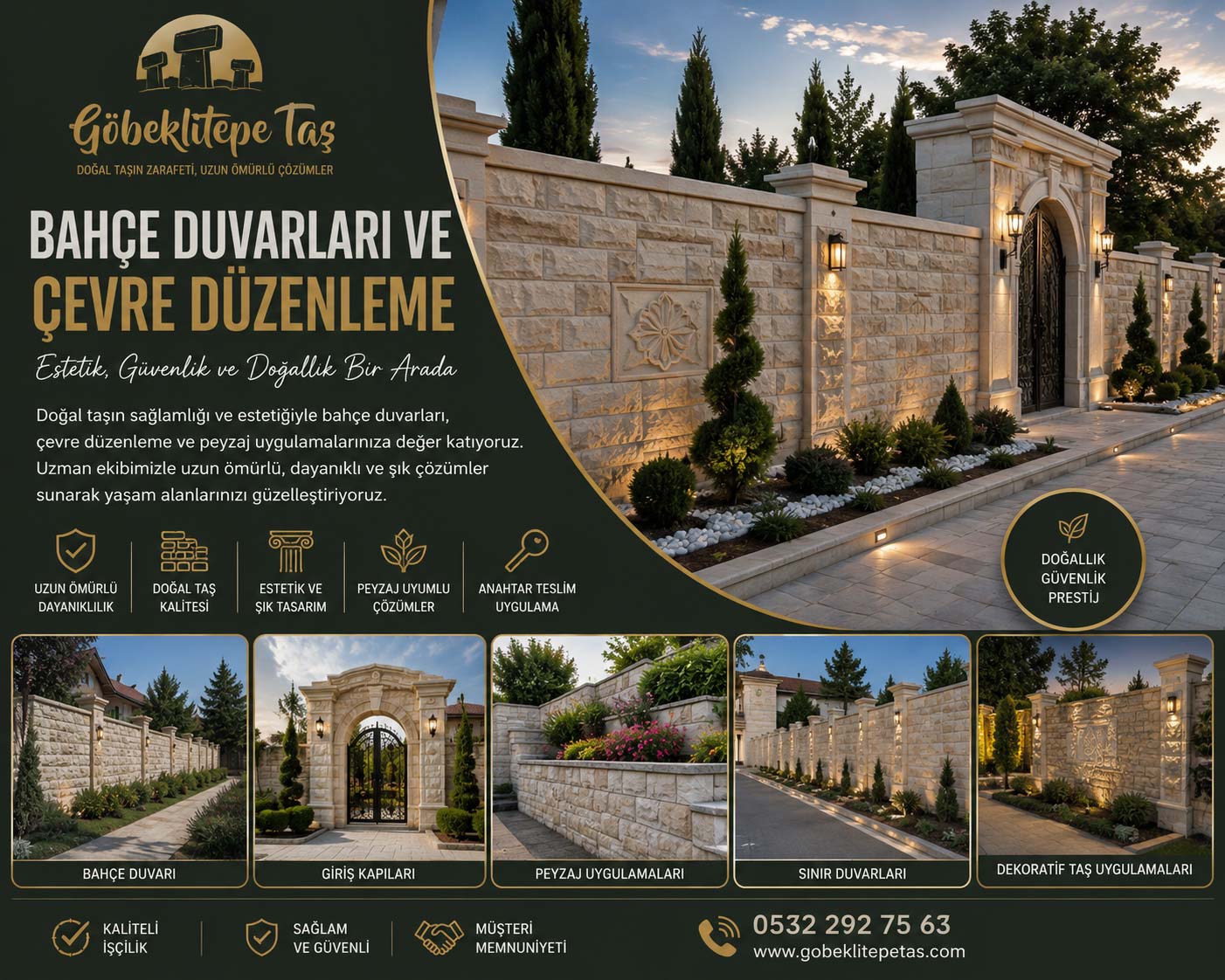 Bahçe Duvarları ve Çevre Düzenleme